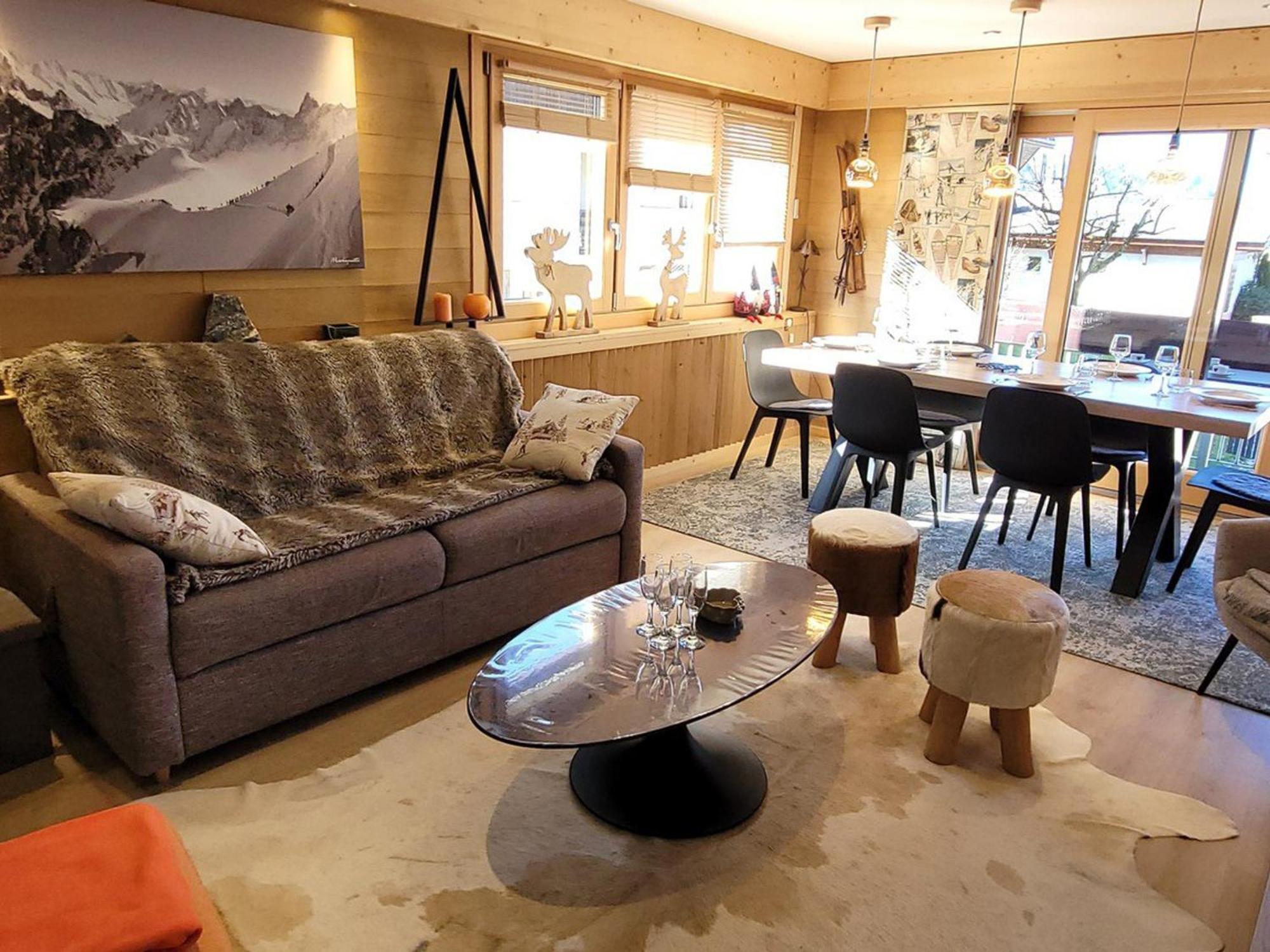 Appartement T3 Renove, Centre Les Gets, Proche Pistes, 6 Pers, Balcon, Parking, Equipements Complets - Fr-1-598-30 Eksteriør bilde